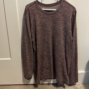 LULULEMON Long sleeve shirt, large, purple